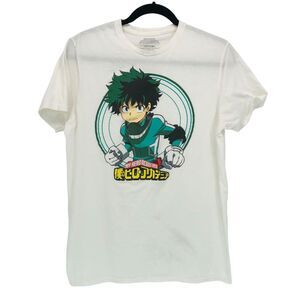 My Hero Academia Funimation T Shirt Adult M 38/40 100% Cotton Graphic Tee Anime